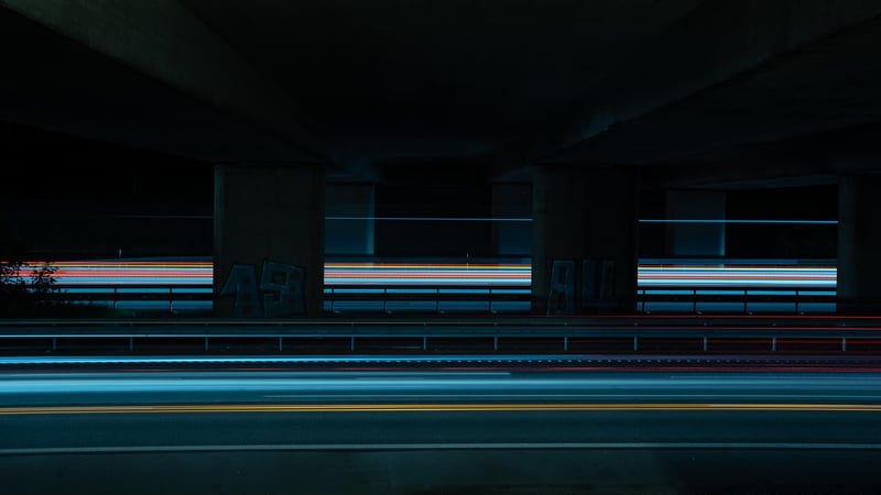 Futuristic cityscape